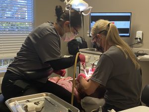 Hunsaker Team working on Dental Work in Salem and Monmouth Oregon